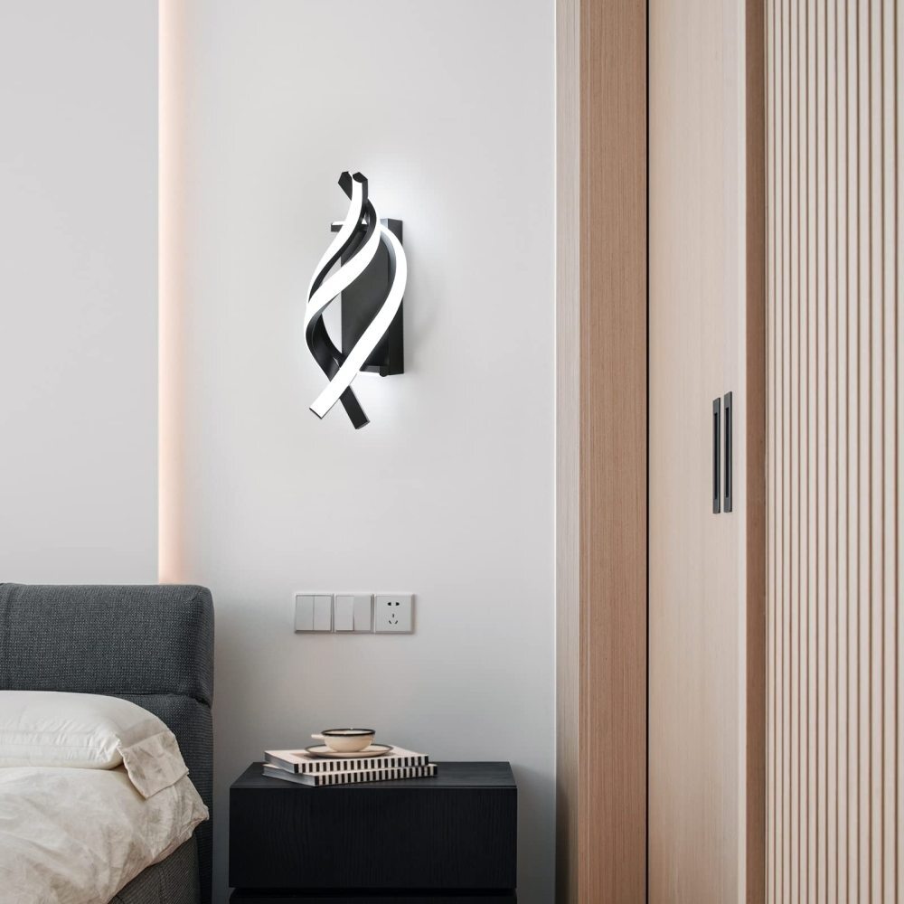 Modern 28W Indoor LED Wall Light Wall Lamp Bed Room 3 Light Dimmable 2500LM