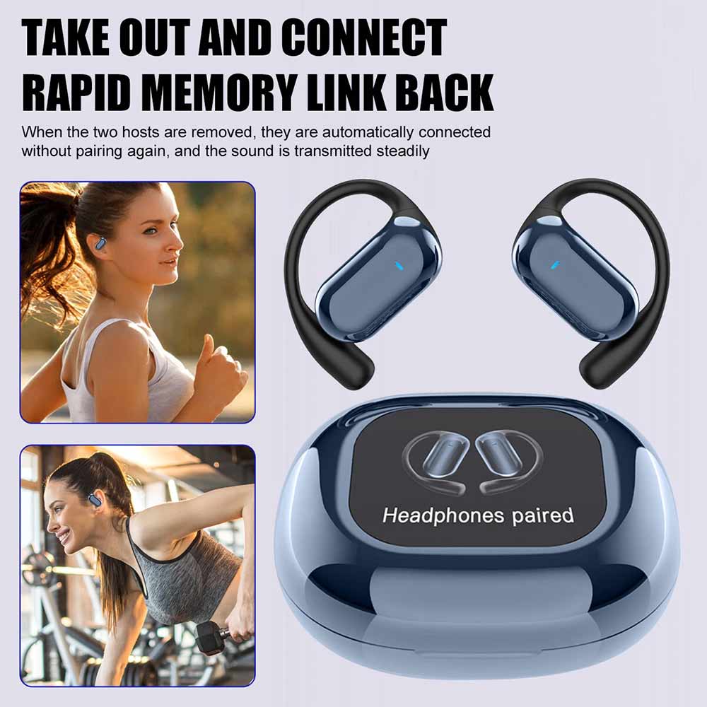 2025 Bluetooth Wireless Earbuds Voice AI Translator LED Earphones 144+ Language