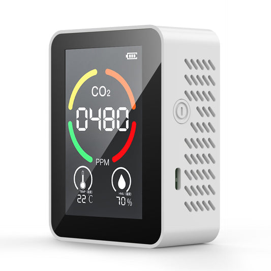 3in1 Portable Carbon Dioxide Detector with LCD Digital Temp Humidity CO2 Meter