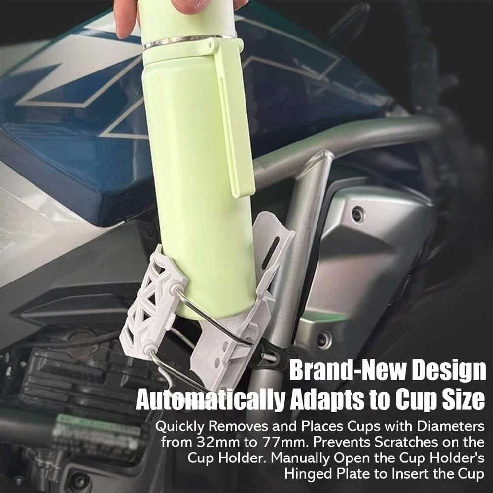 Self-Adjusting Car Cup Holder Expander – Automatic Coaster with Universal Fit