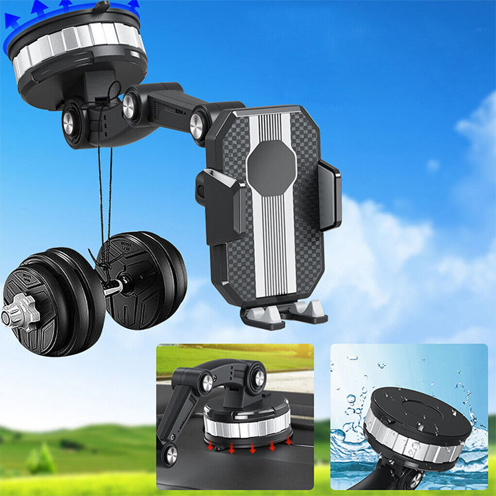 360° Phone Mount Car Center Console Stack Super Adsorption Phone Holder Stand