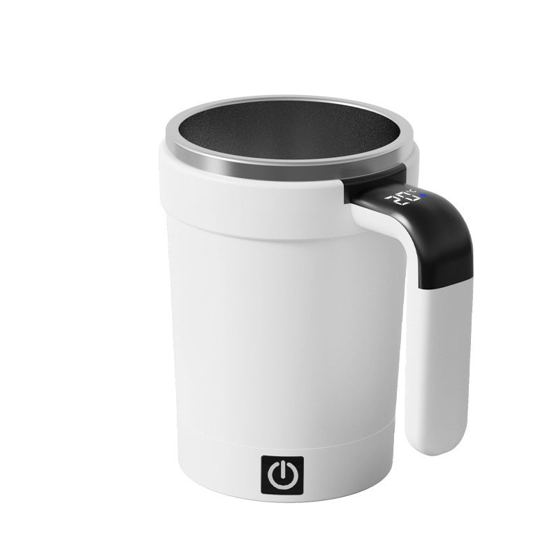 Automatic Stirring Cup Magnetic Mixer Stainless Steel Coffee Mug Self-Mixing Cup for Coffee, Protein Shakes & Drinks