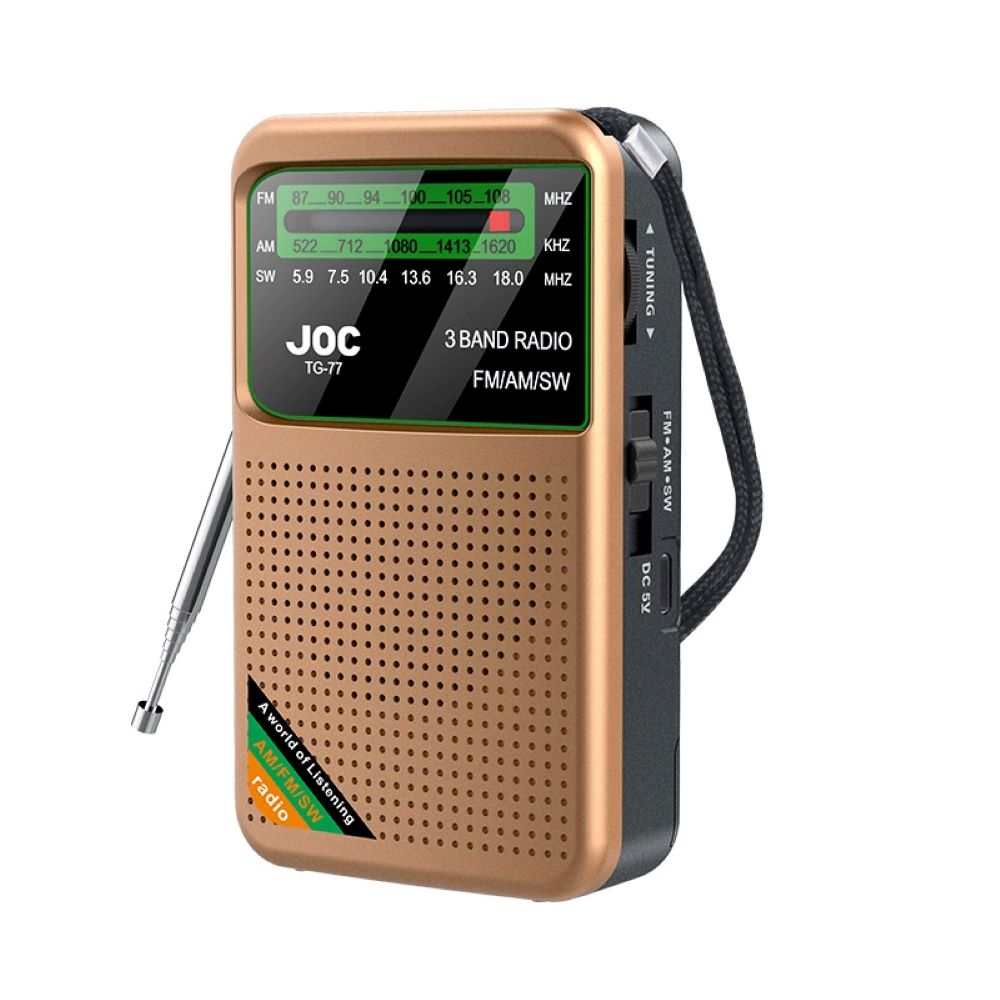 Multifunctional Automatic Tuning Radio – All-Band, All-Channel Portable AM/FM/SW Radio