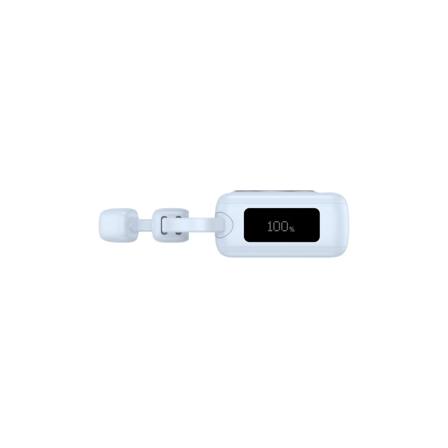 PD 3.0 Mini Fast Charging 22.5W Power Bank 10k (10000mAh) with Build-in Cable PISEN (Blue)