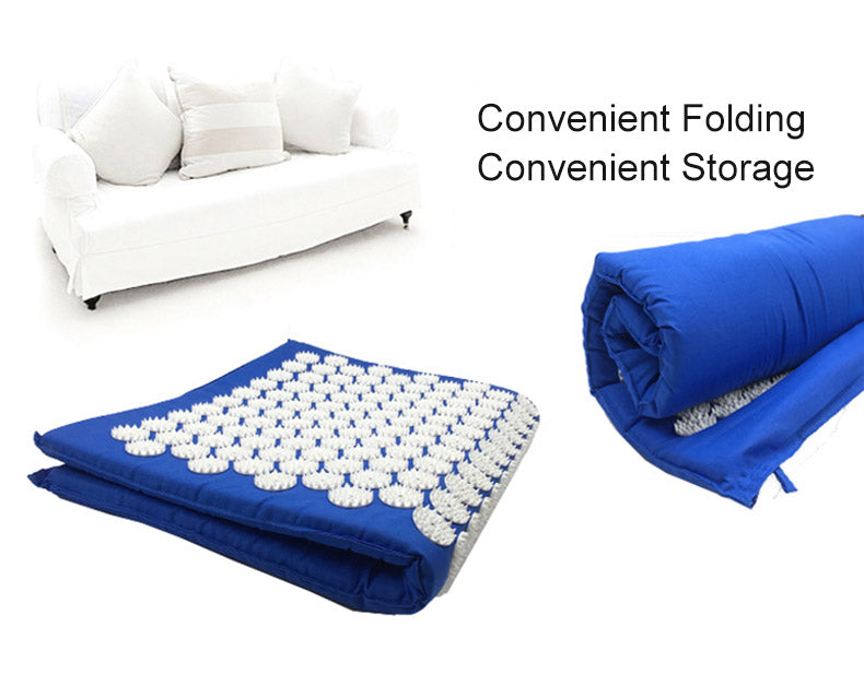 Yoga Mat Spike Pain Pilates Massage Non-slip Acupressure Fitness Cushion Pillow