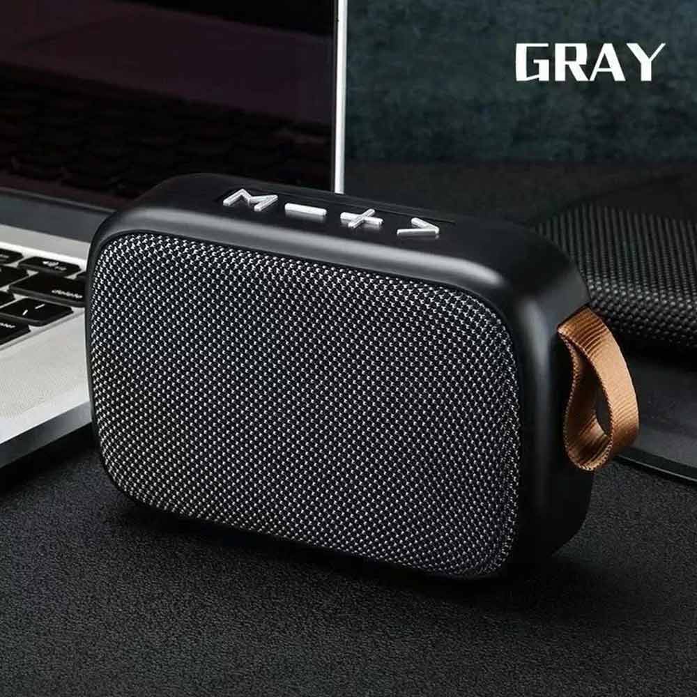 Mini Bluetooth Soundbar – Portable Wireless Speaker with TF Card, FM Radio & USB