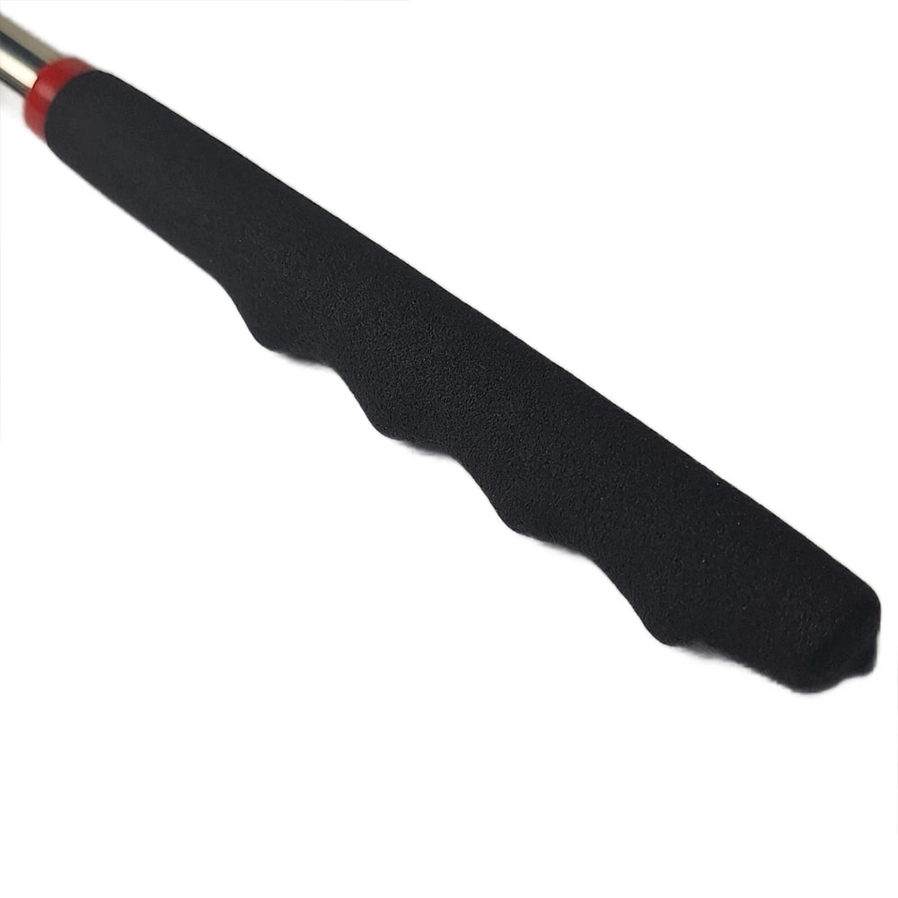 Telescopic Light Inspection Mirror 2 Bright LED Grip Extends 29-87cm Rotating