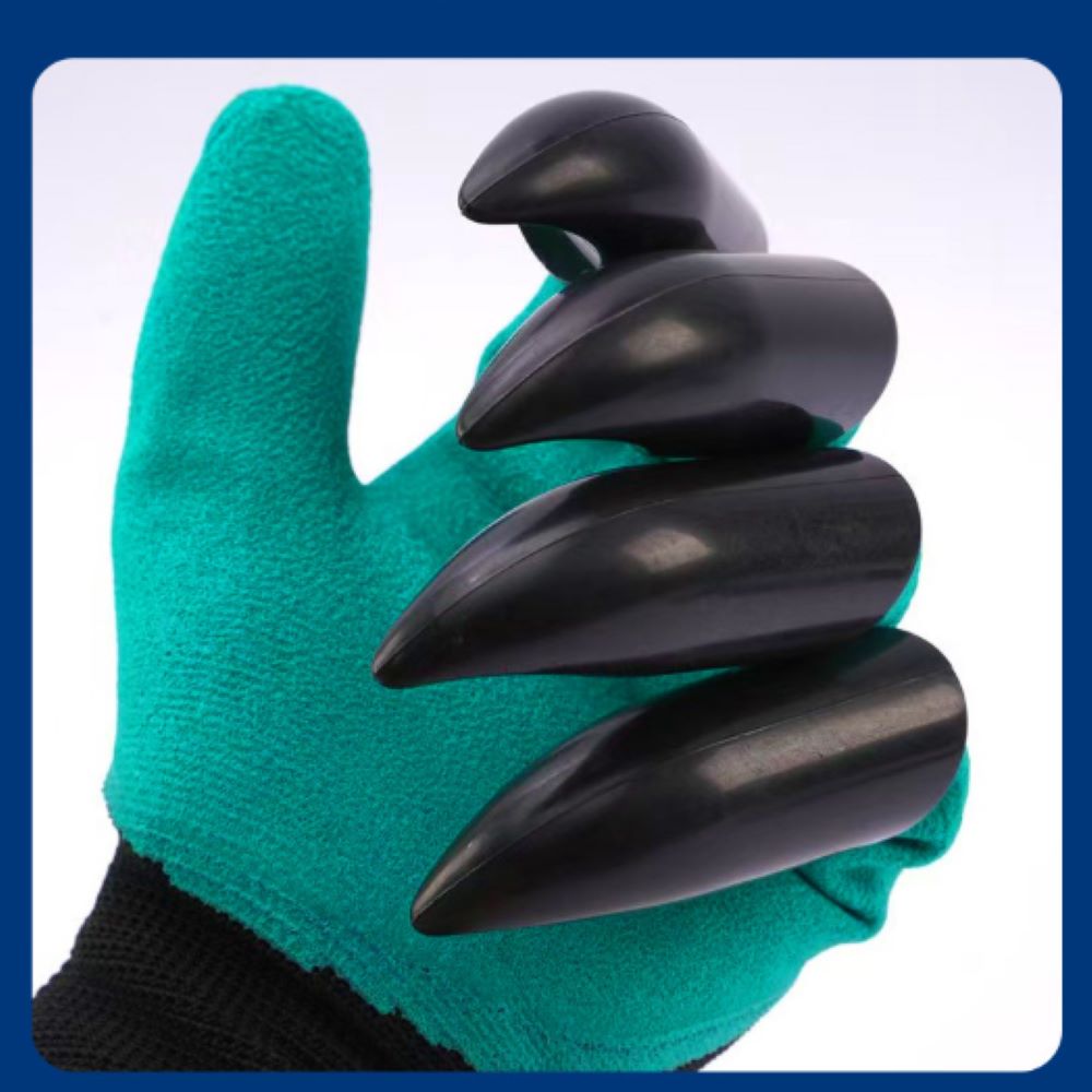 Gardening Gloves with Claws – Anti-Slip Waterproof Wear Resistant for Planting