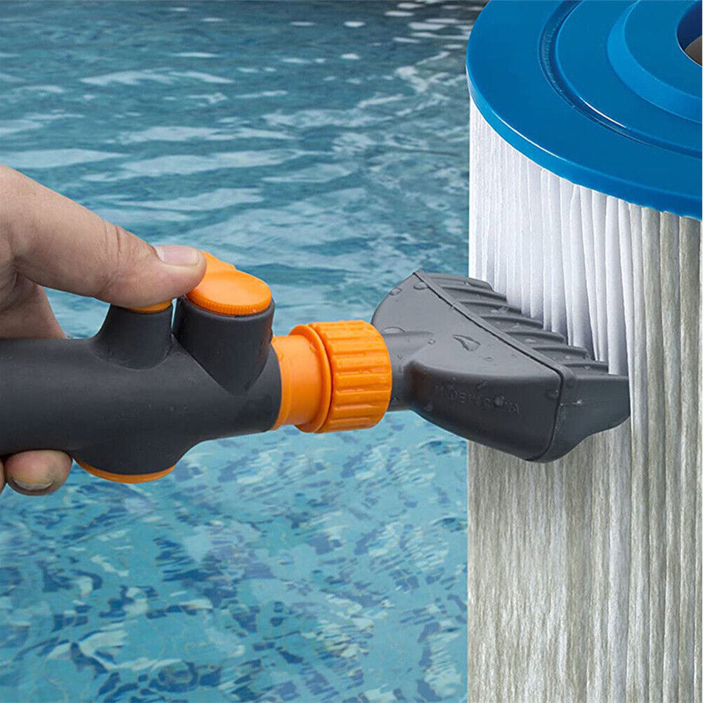Pool Filter Cleaner Wand – Handheld Water Jet Cleaning Tool for Cartridges