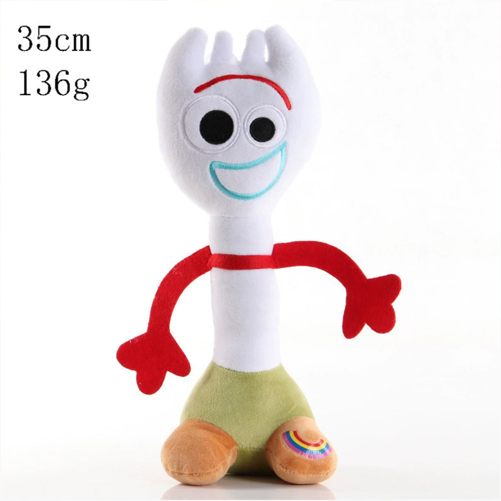 15/25/35cm Fox Plush Doll Soft Stuffed Animal for Boys and Girls, Cute Hug Toy Gift
