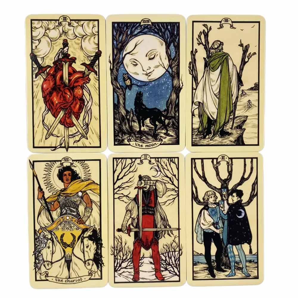 Fyodor Pavlov Tarot Cards – English Version Divination Deck Classic Board