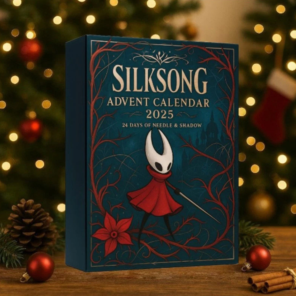Hollow Knight: Silksong Advent Calendar 2025 | 24-Day Collectible Keychain Series with 2D Acrylic Figures