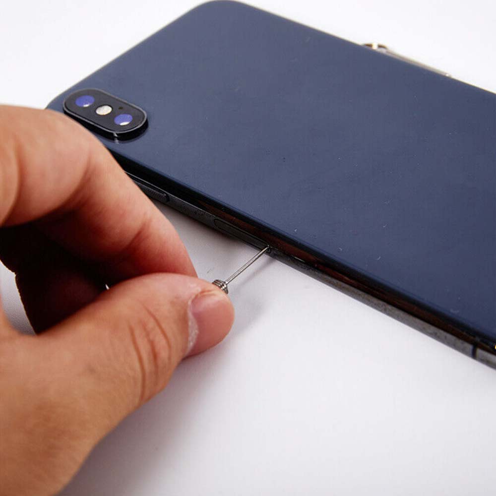Portable 304 Stainless Sim Card Tray Pin Eject Removal Tool Needle Opener Card