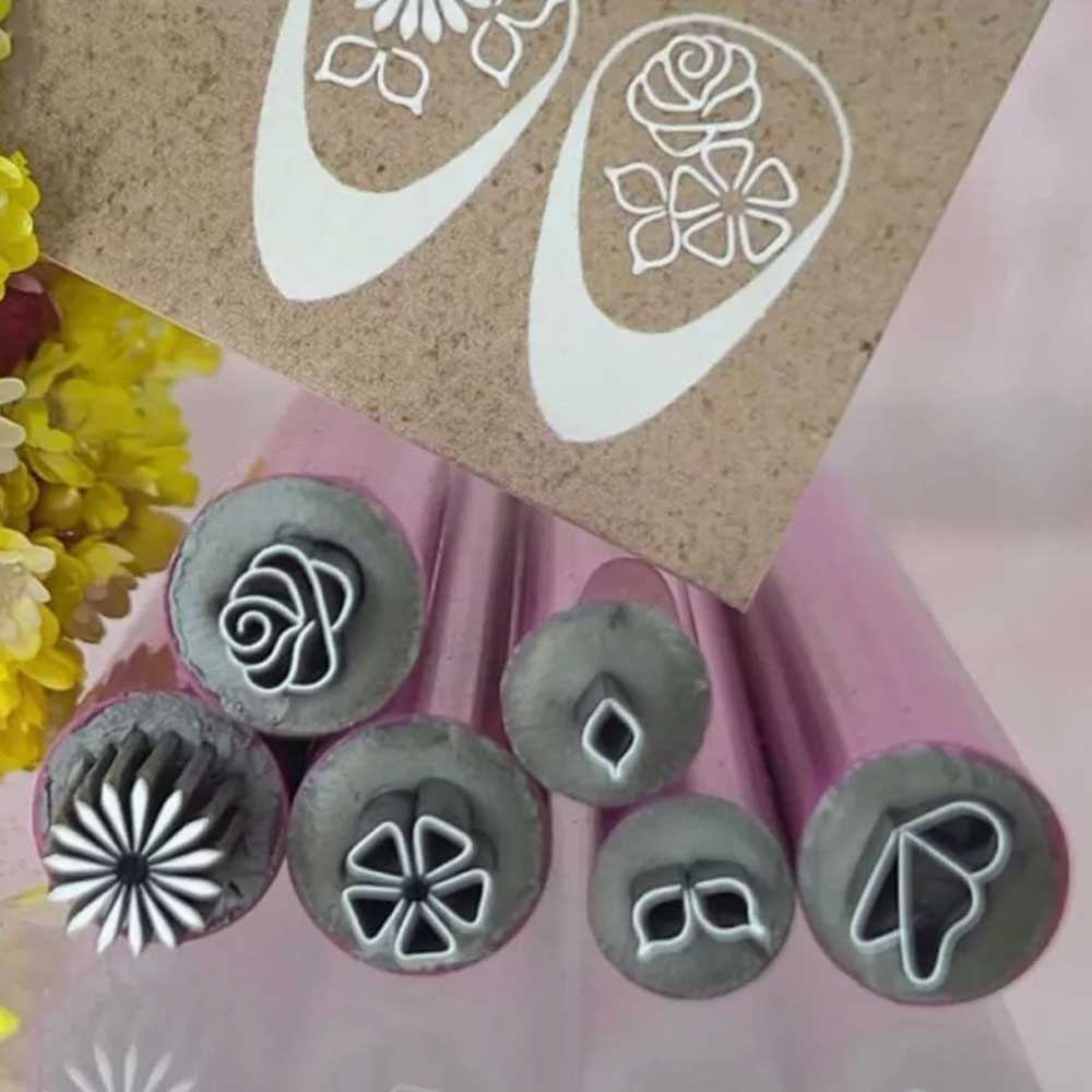 6PCS/Set Nail Art Stamp Pen Set DIY Nail Art Dotting Tools for Girls and Women