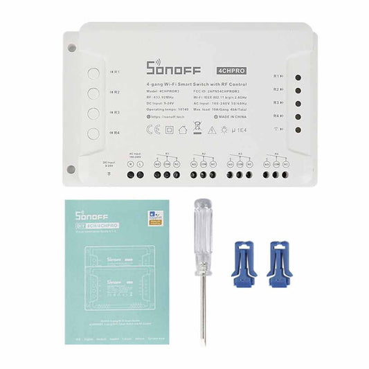 SONOFF 4CH R3/PRO R3 RF 433MHz 4 Gang WiFI Switch Smart Home 1/2/3/5PCS AU+