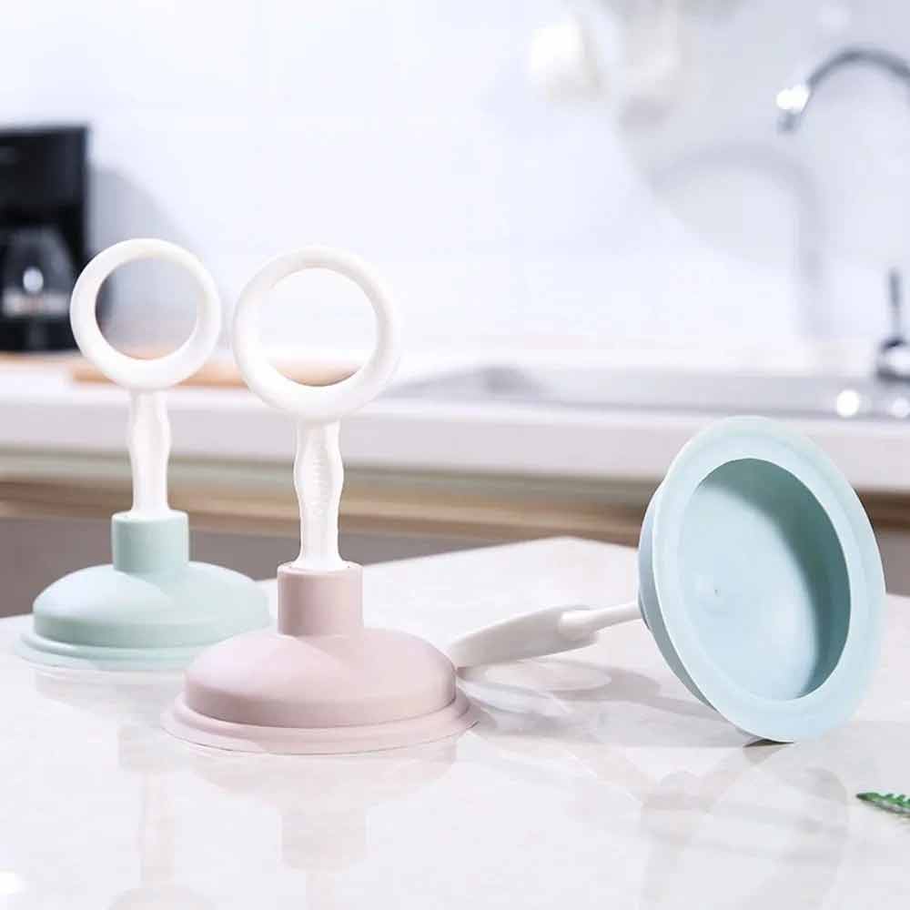 Mini Toilet Plunger – Sink Drain Unblocker, Compact Bathroom Kitchen Cleaner Tool