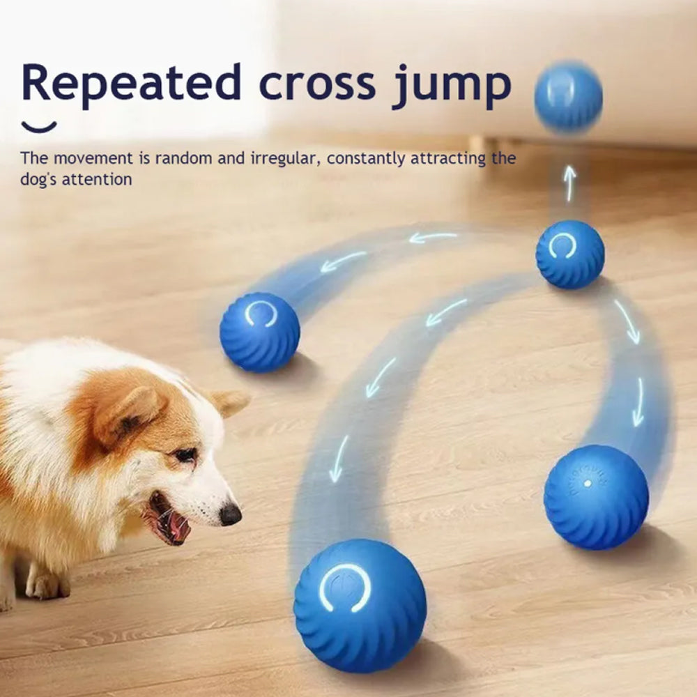 Electric Interactive Dog Toys Automatic Jumping Ball for Pet Dog Training Toy Fetch Ball