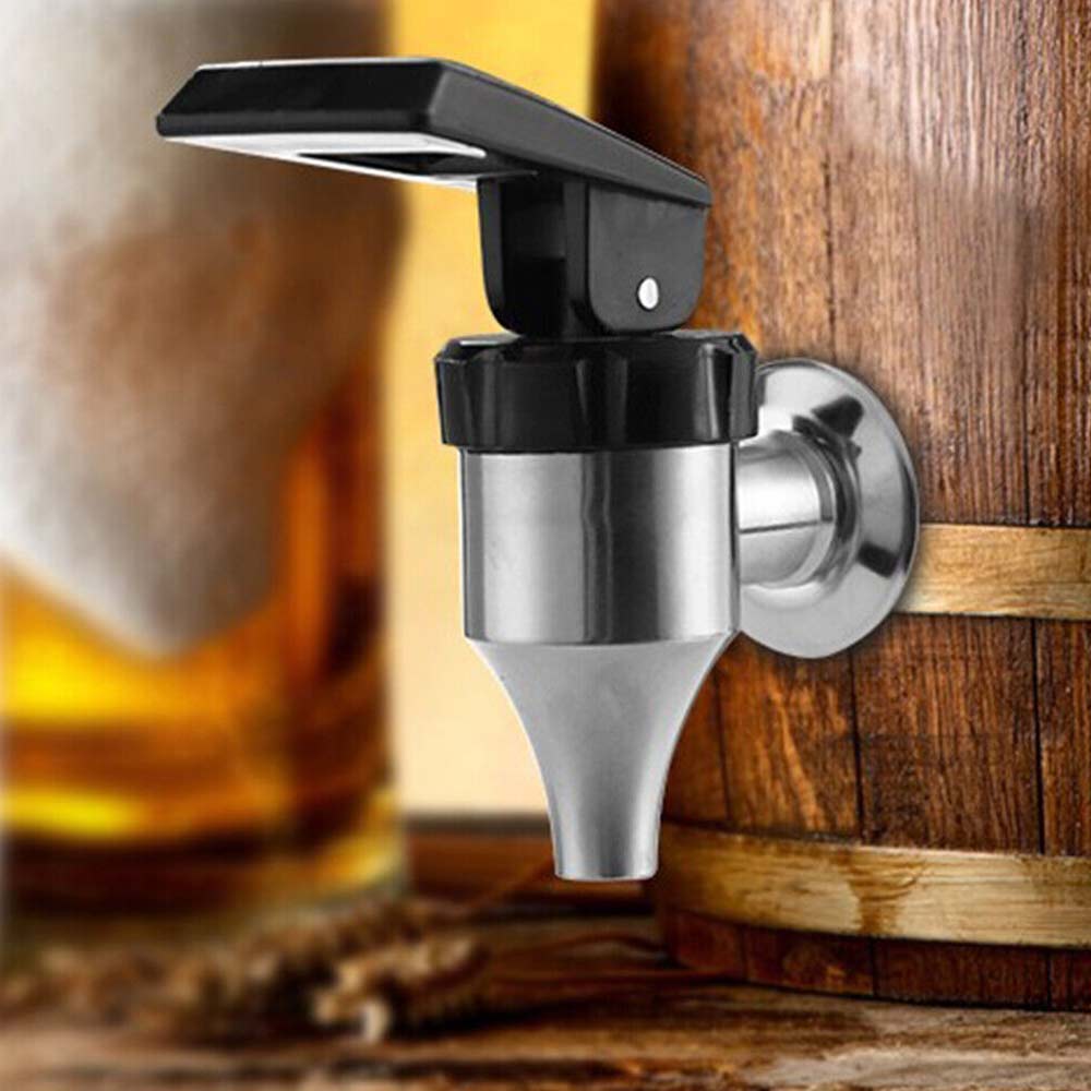 304 Stainless Steel Beverage Dispenser Tap – Food-Grade Faucet for Water, Wine, Beer & Drinks
