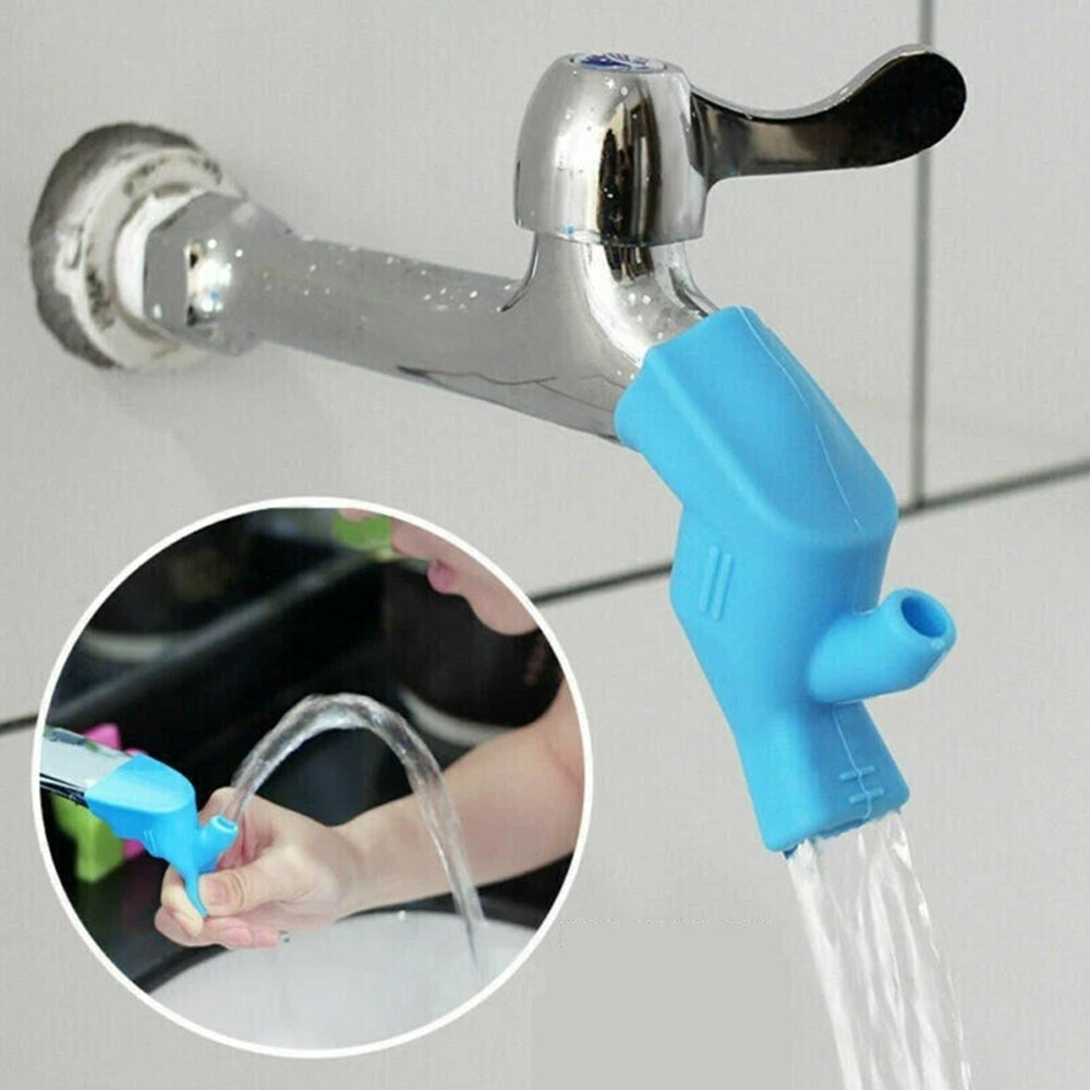 5X Silicone Kitchen Water saving Extension Tap Filter Faucet Extender Water Nozzle