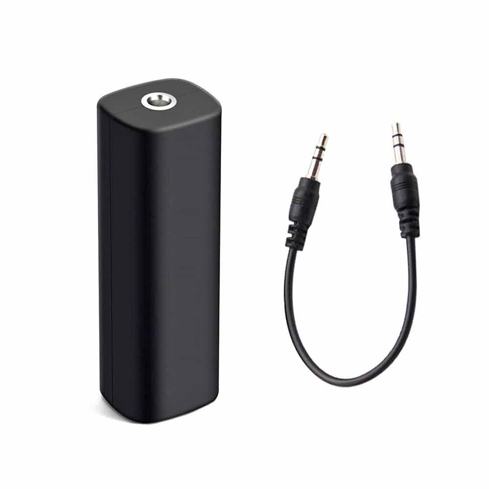 Ground Loop Noise Isolator Filter + 3.5mm AUX Cable For Home Car Stereo Audio