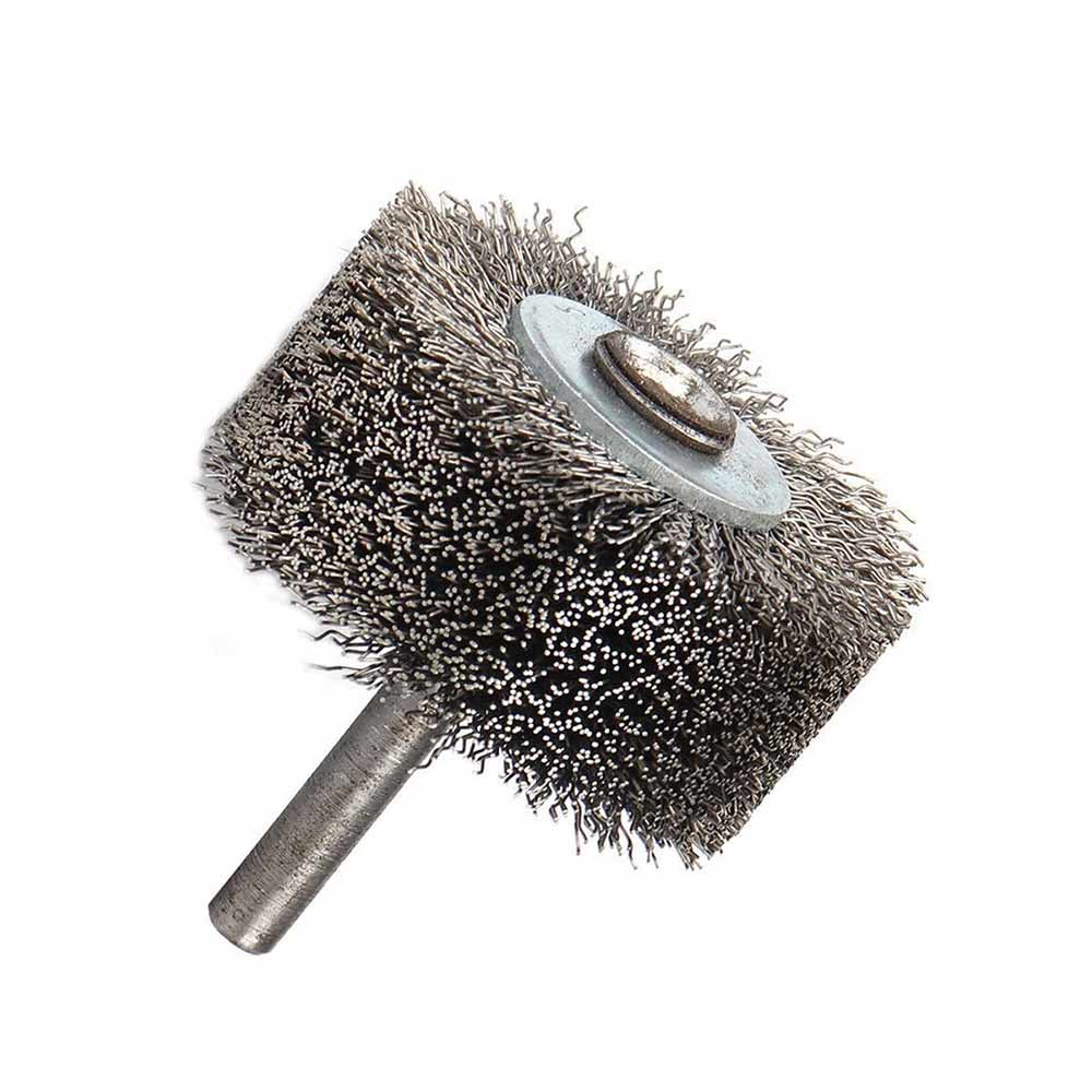 6*50MM 304 Stainless Steel Wire Wheel Brush for Die Grinder Drill Rotary Tool 1/4" Shank