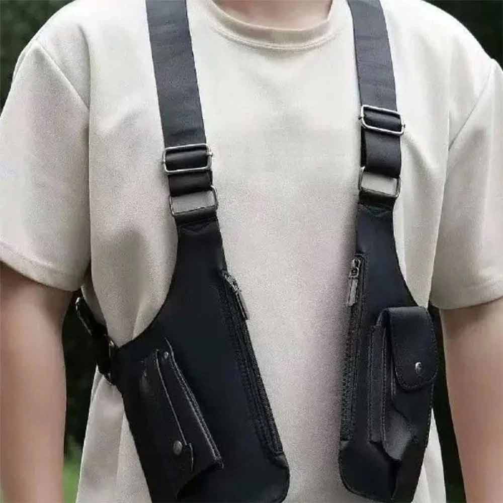 Anti-Theft Underarm Shoulder Bag – Hidden Strap Wallet Security Phone Case