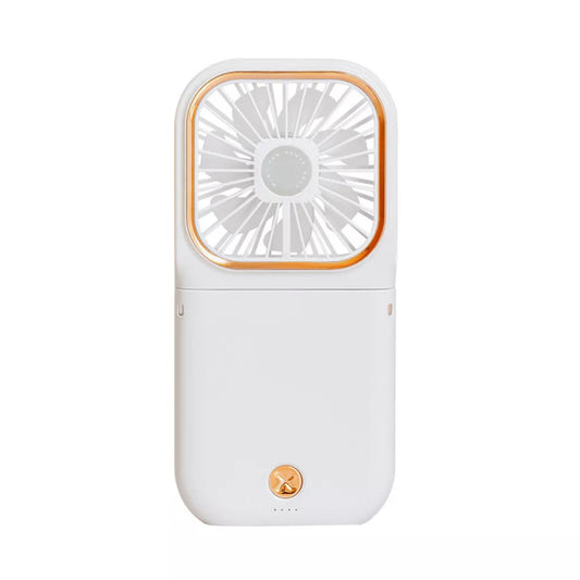 Mini Fan Neck Cooling Fan Portable Folding USB Rechargeable Desk Handheld Fan