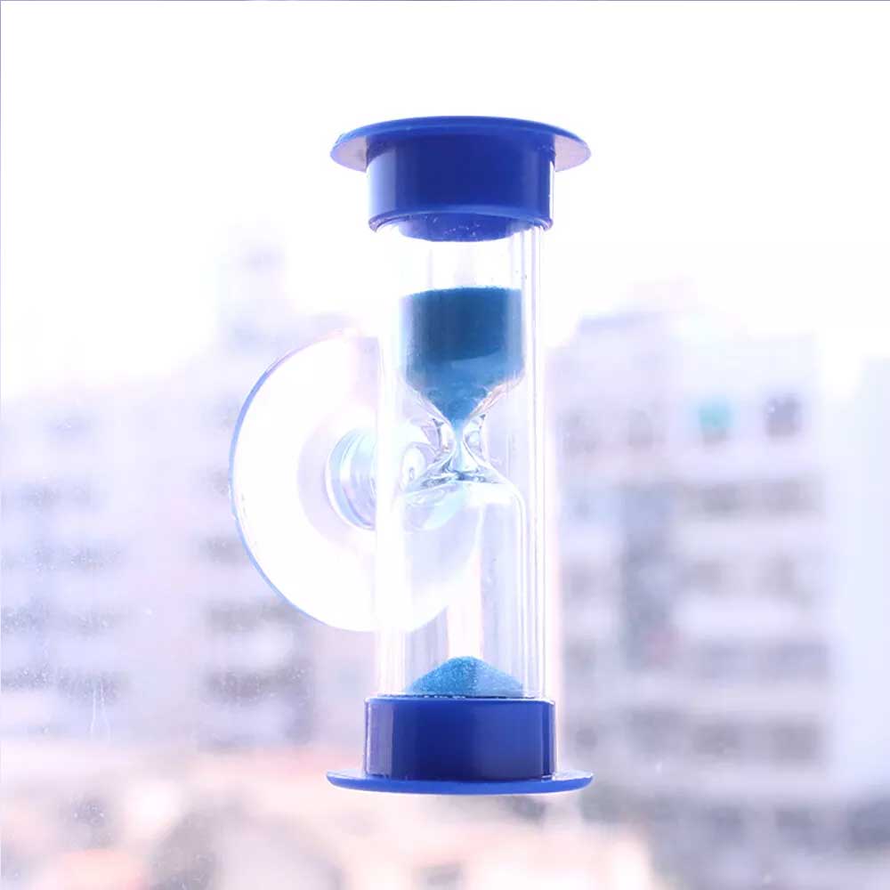3 Min Blue Sand * No Battery Shower Timer Save Water Needed