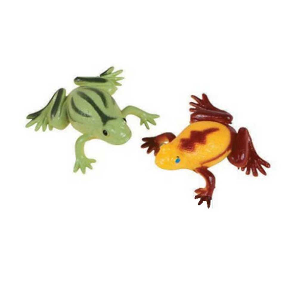 12 Mini plastic FROGS Collections Spring Nature Educational Toys model