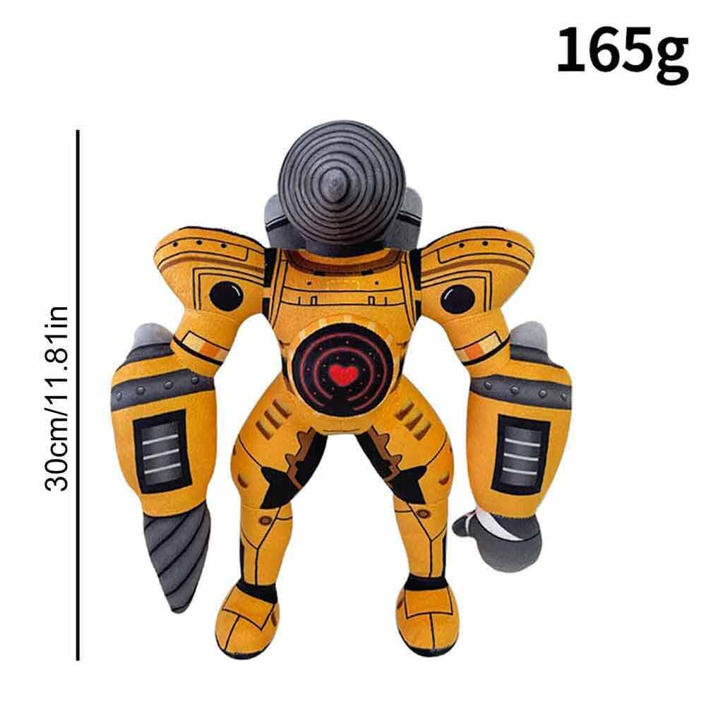 30cm Skibidi Toilet Titan Drill man Plush,Skibidi Toilet Titan Clockman Plush Toy