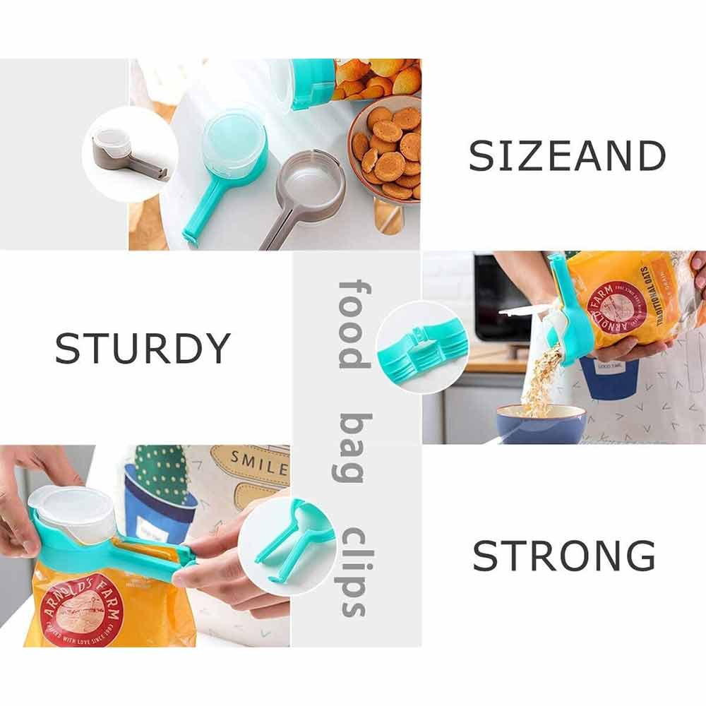 Sealing Bag Clip Sealer Clamp Kitchen Storage Food Snack Chips Seal Kitchen Tool