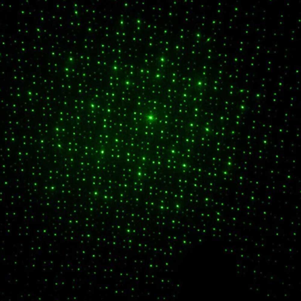 Red Aluminium Strong Green Beam Laser Pointer Pen USB Rechargeable 532nm Lazer