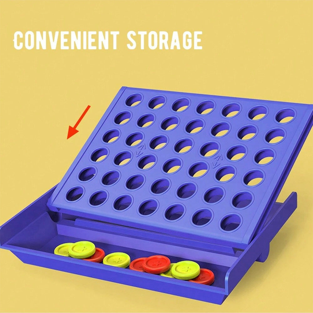 Mini Connect Four – Classic 4-In-A-Row Board Game, Family Entertainment