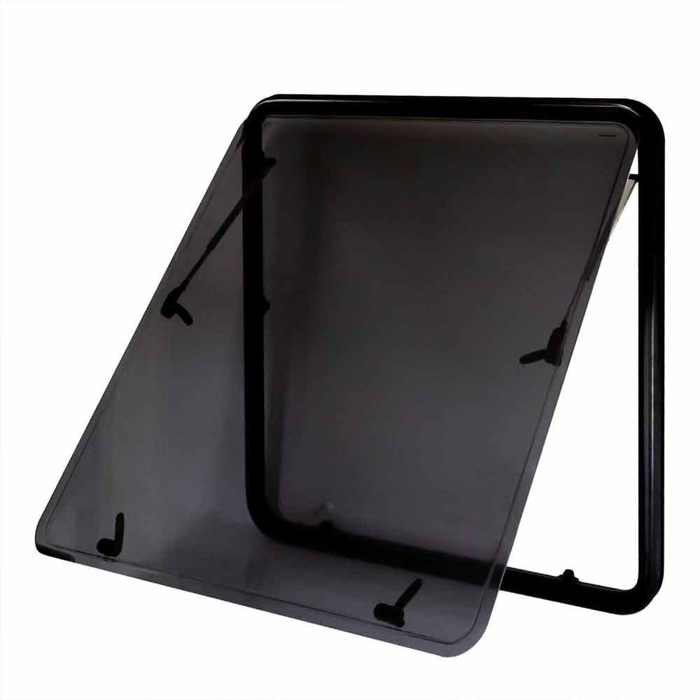 RV Caravan 350*1200MM Push Out Flat Window Locking Handle with Strut Attachment