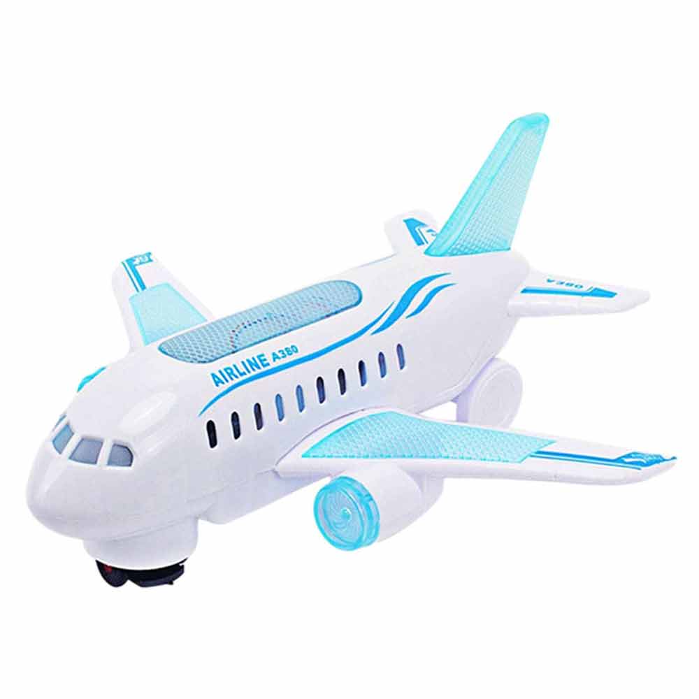 Simulation Plane Toy Models Kids Airplane Model Toy with Music Sounds Kids Gift