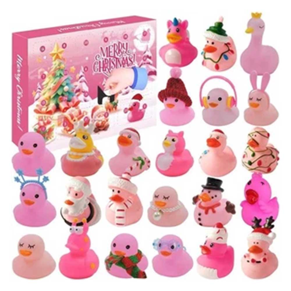 Pink Duck 2025 Christmas Advent Calendar - 24-Day Surprise Countdown to Christmas