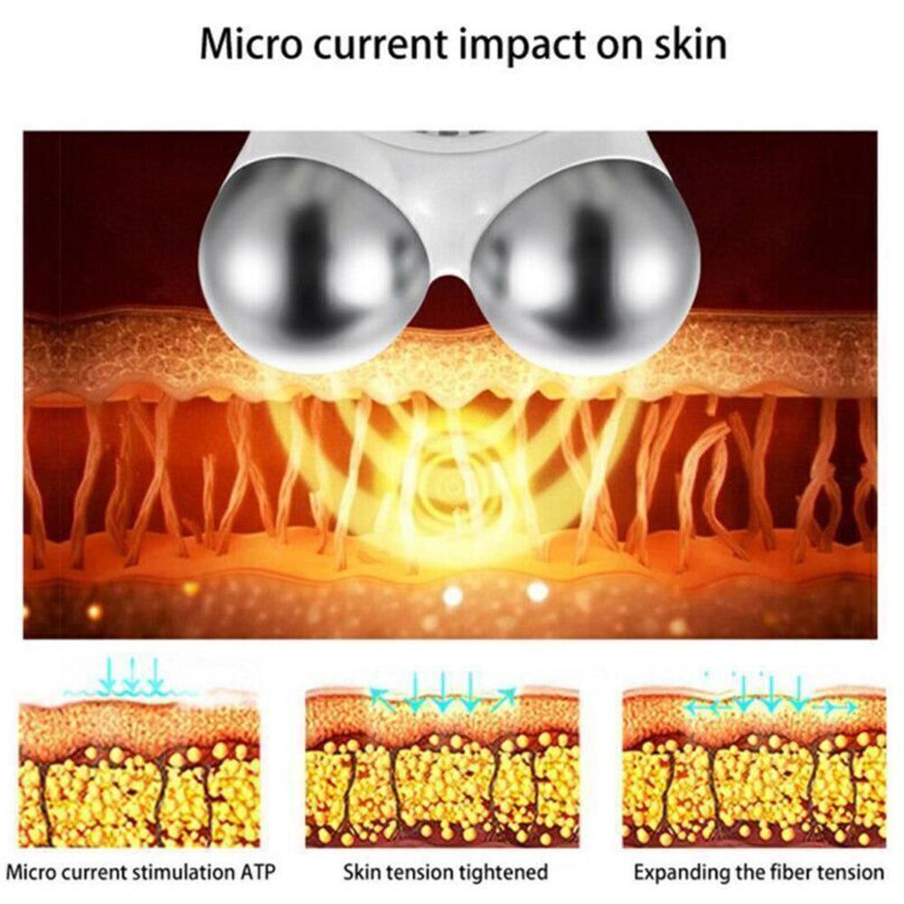 Women EMS Microcurrent Face Skin Tightening Lifting Device Facial Beauty Machine