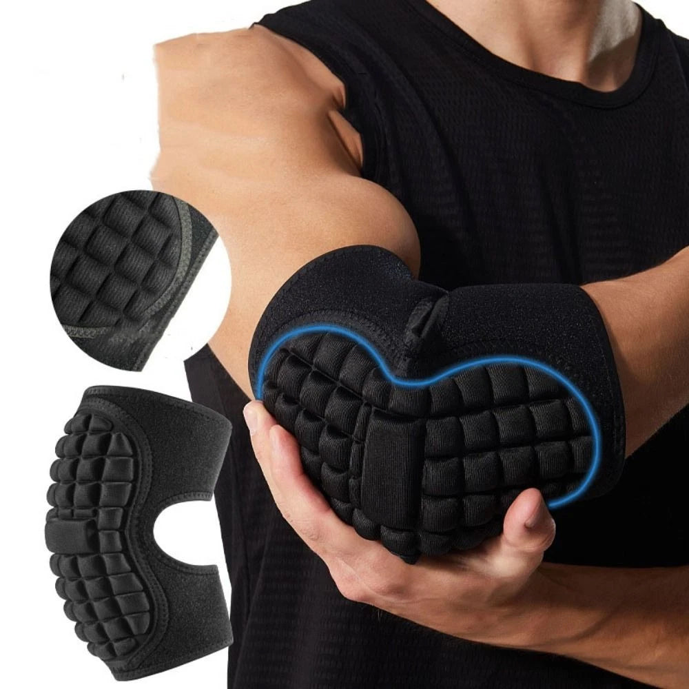 1x Elbow Brace Pad – Thicken Flexible Support, Crashproof Lightweight 28x20cm