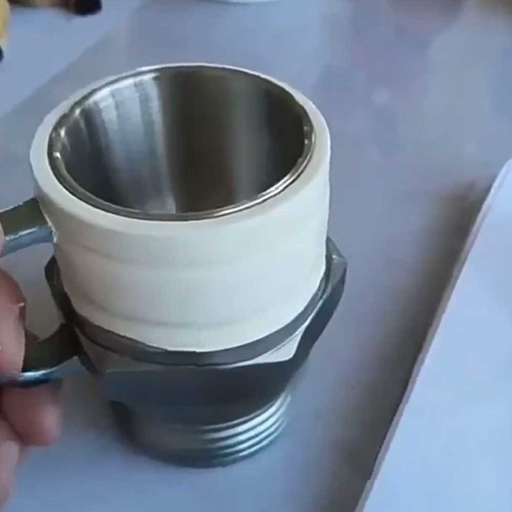 Spark Plug Design Novelty Mug - 200ml Engine-Themed Coffee Cup for Mechanics & Car Lovers