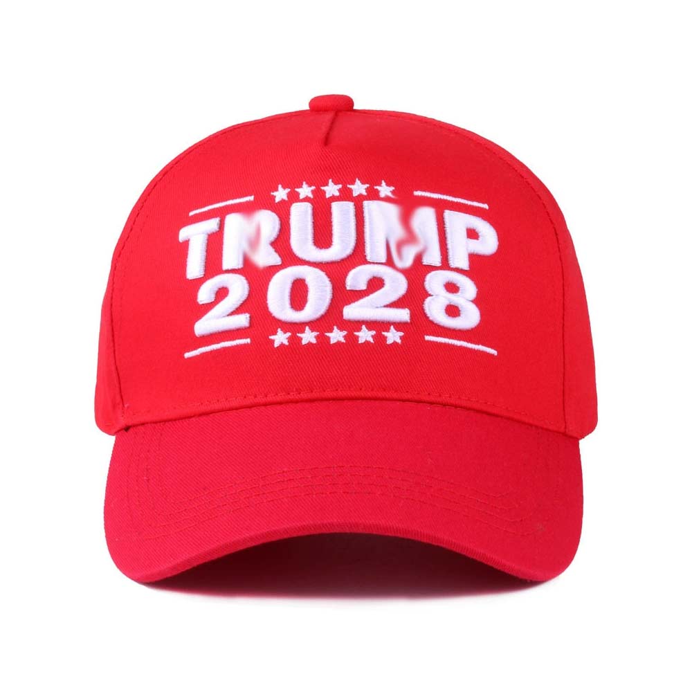 Trump 2028 Embroidered Baseball Cap MAGA Hat - Make America Great Again USA