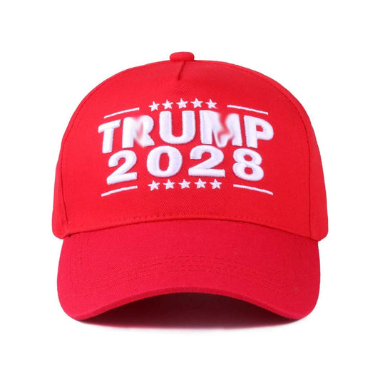Trump 2028 Embroidered Baseball Cap MAGA Hat - Make America Great Again USA