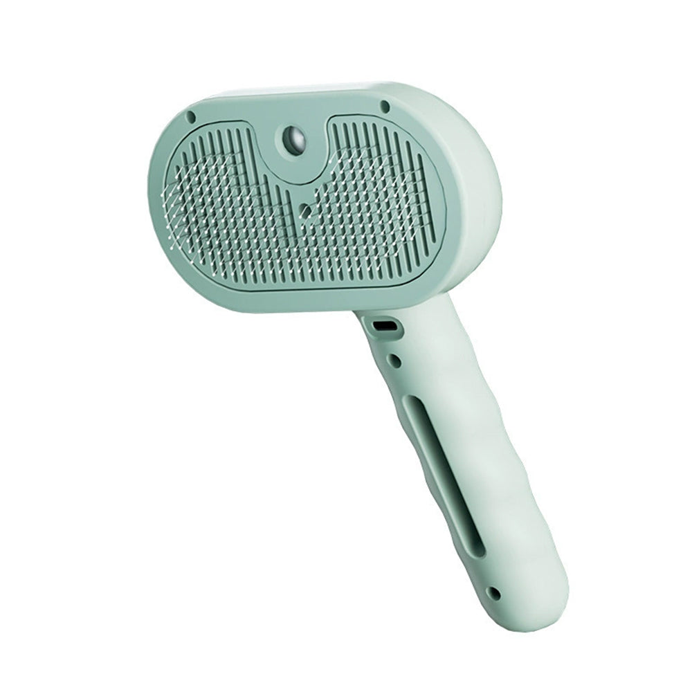 Cat Steam Brush – 3-in-1 Self-Cleaning Pet Grooming Brush for Shedding