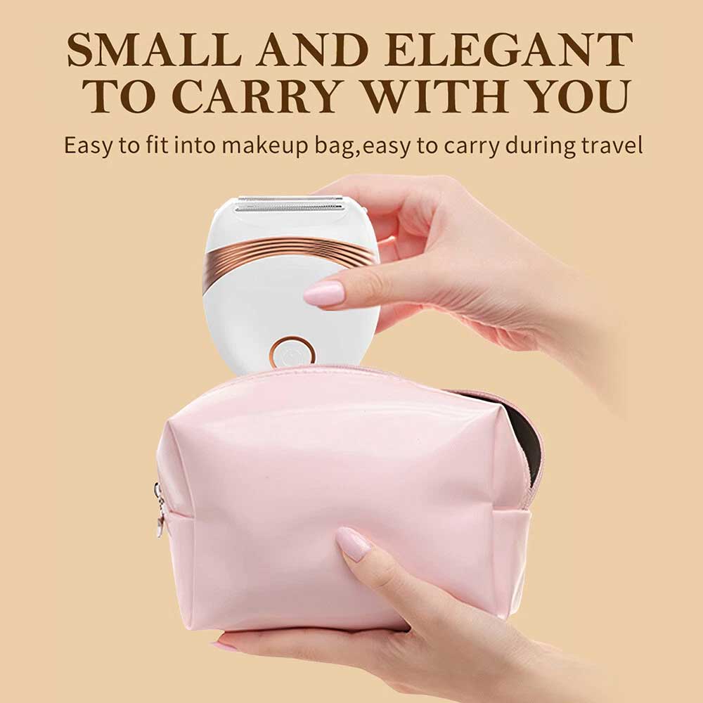 3 in 1 Rechargeable Painless Wet&Dry Lady Body Shaver Mini Women Electric Razor
