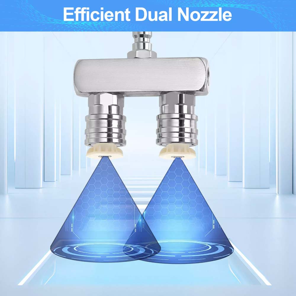 Dual Nozzle Pressure Washer – 1/4" Quick Connect Spray Tips (0° Red & 40° White)