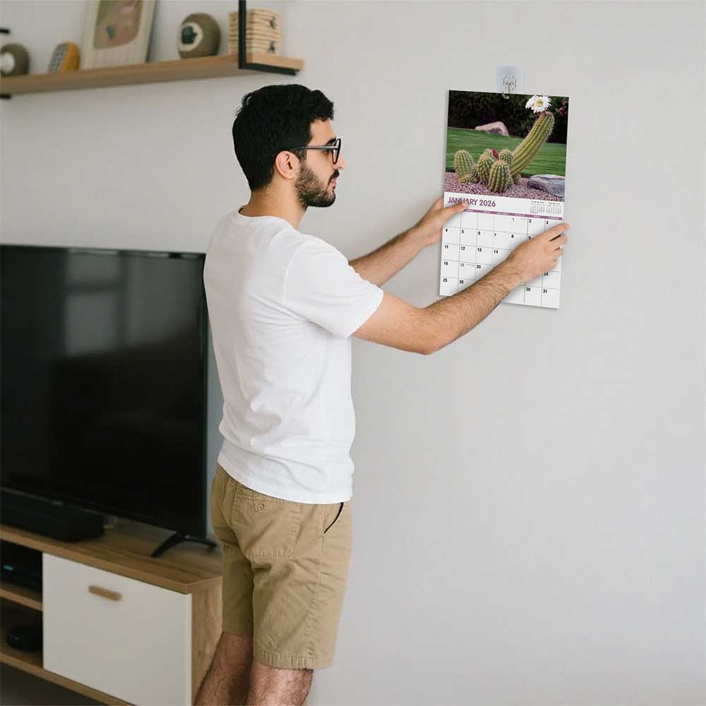 2026 Nature's D*ck Pics Wall Calendar - Funny Gag Gift with Monthly View