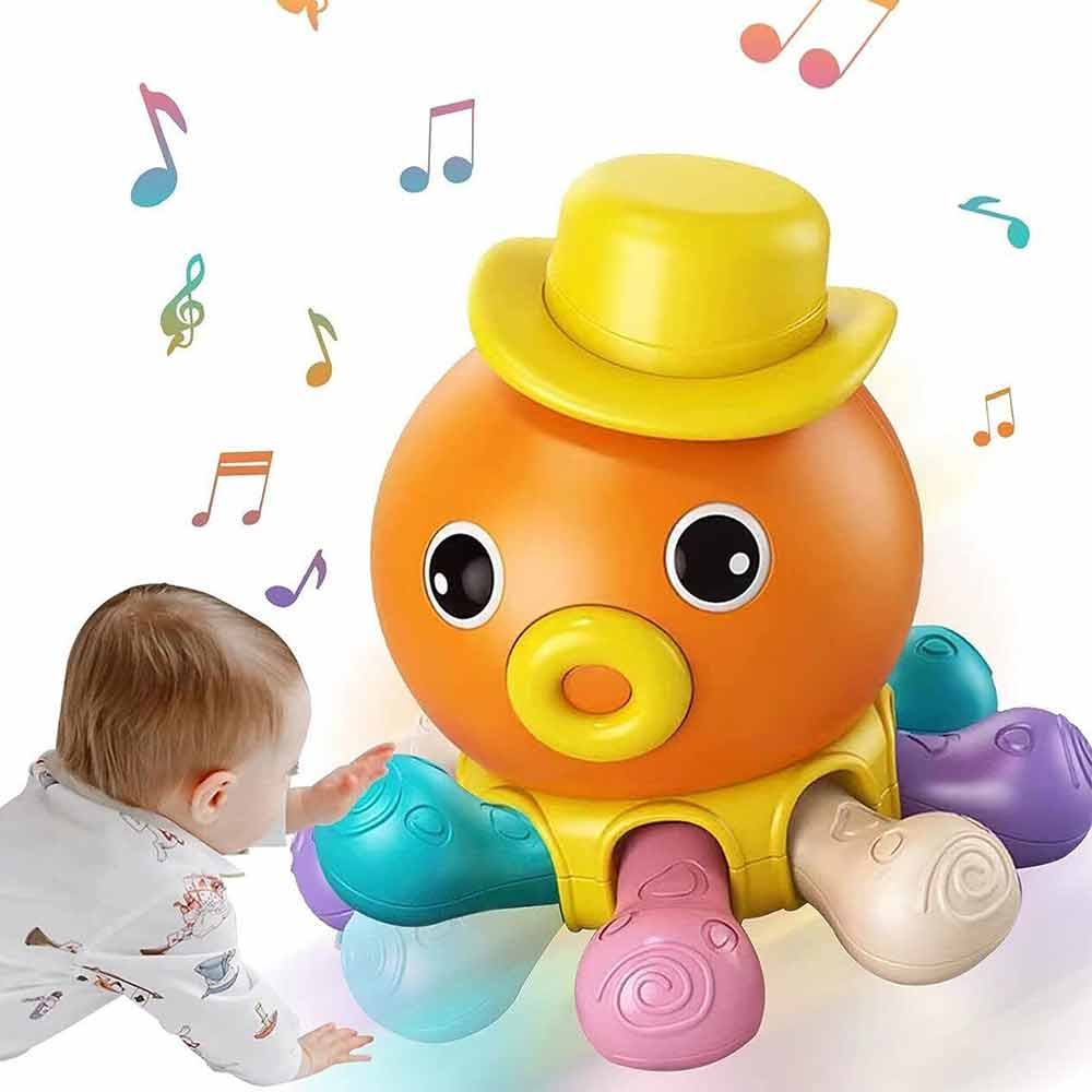 Montessori Toys for 1-2 Year Old Octopus Baby Gift for Boys and Girls Random color