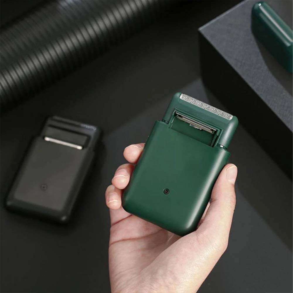 Mini USB Rechargeable Shaver - Pocket Sized Portable Electric Razor for Men