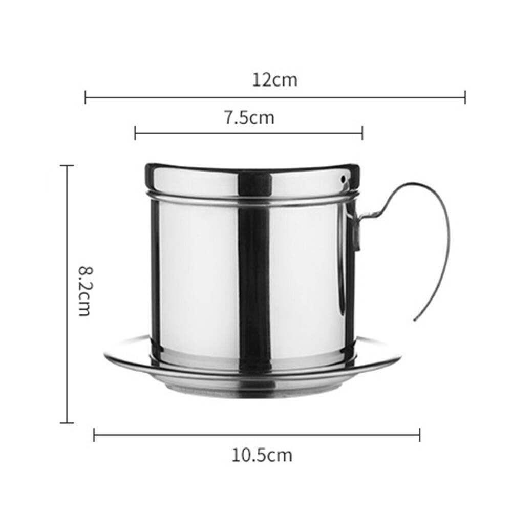 304 Stainless Steel Coffee Pot Coffee Filter Brew Tool for Home Filter Maker