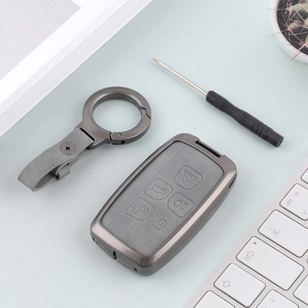 Zinc Alloy Key Cover Fob Case For Range Rover Land Rover Sport Evoque Jaguar XF XJ X