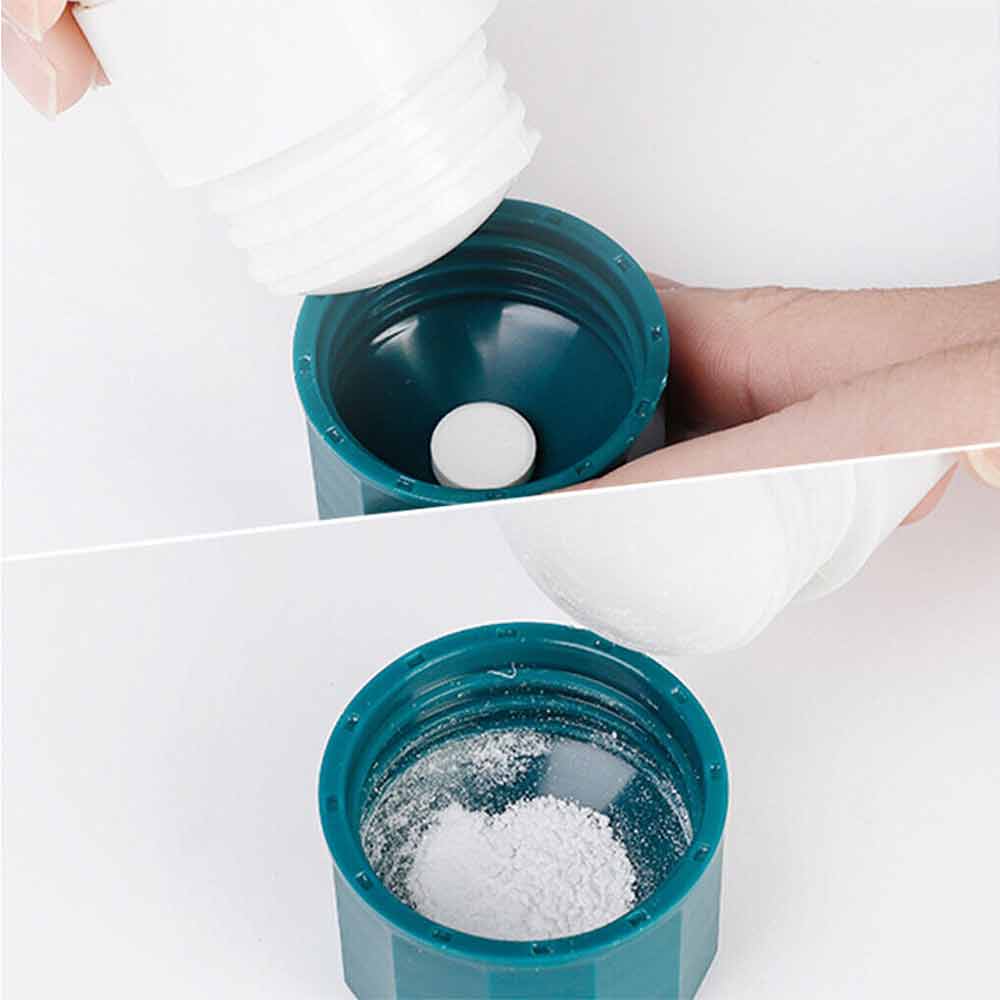 Tablet Divider Cutter 4IN1 Pill Medicine Crusher Grinder Splitter Storage Box